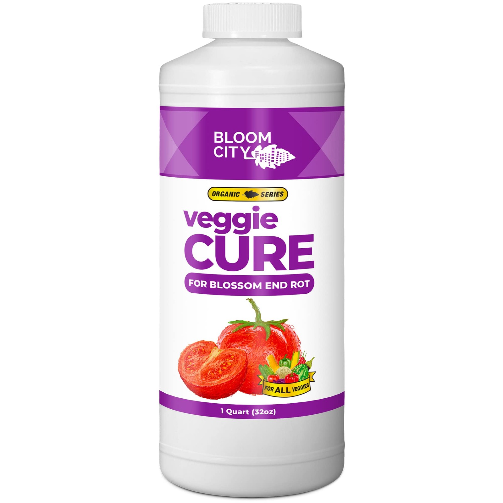 Veggie Cure Blossom End Rot Solved for All Garden Plants & Vegetables (32 oz)