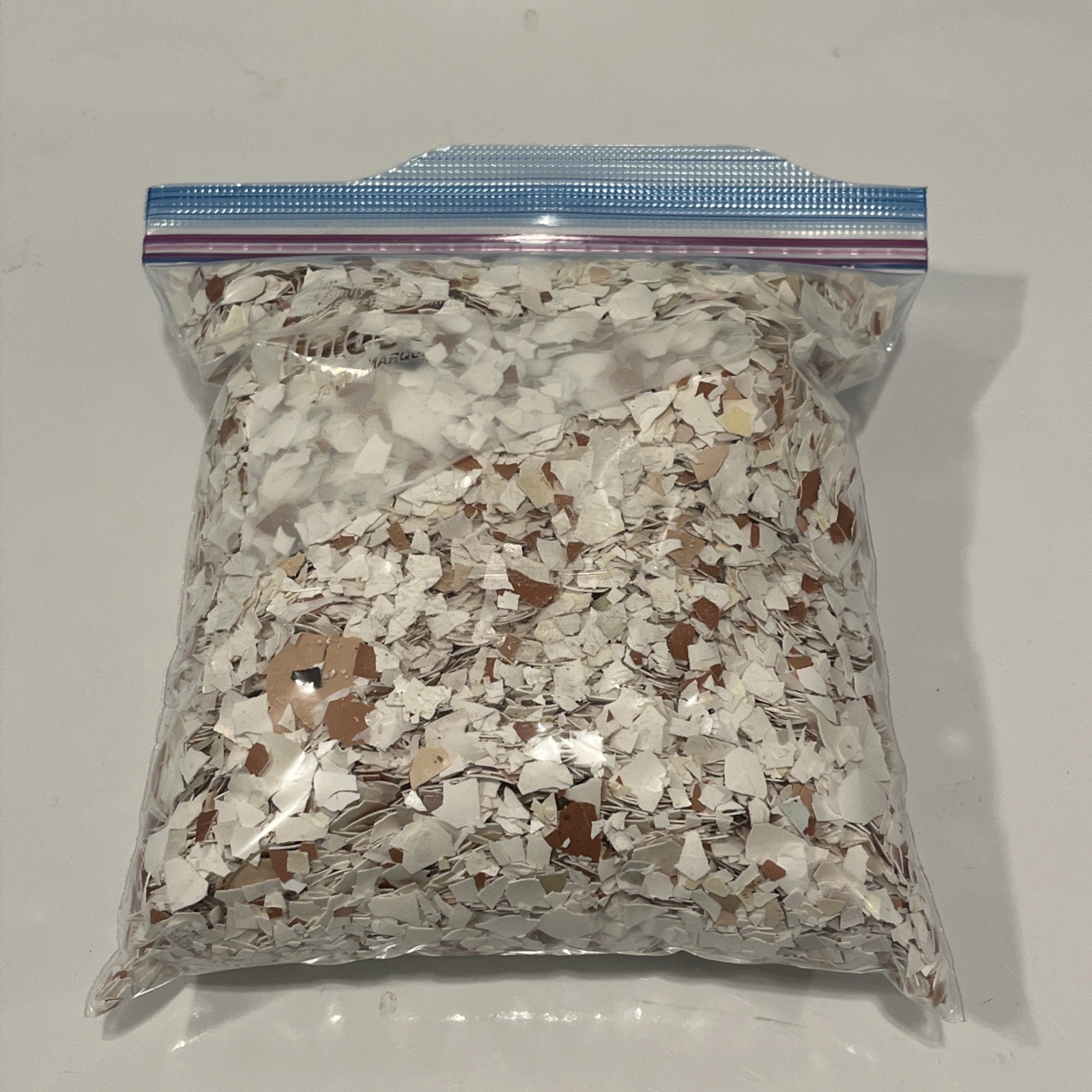 Crushed Eggshells 1 Quart, 1#12 Oz Bag Calcium Fertilizer Egg Shells