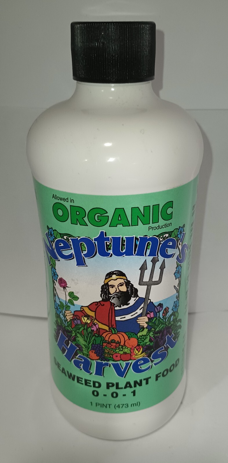 Neptune’s Harvest Seaweed Plant Food Organic Pint size Nutrients Fertilizer