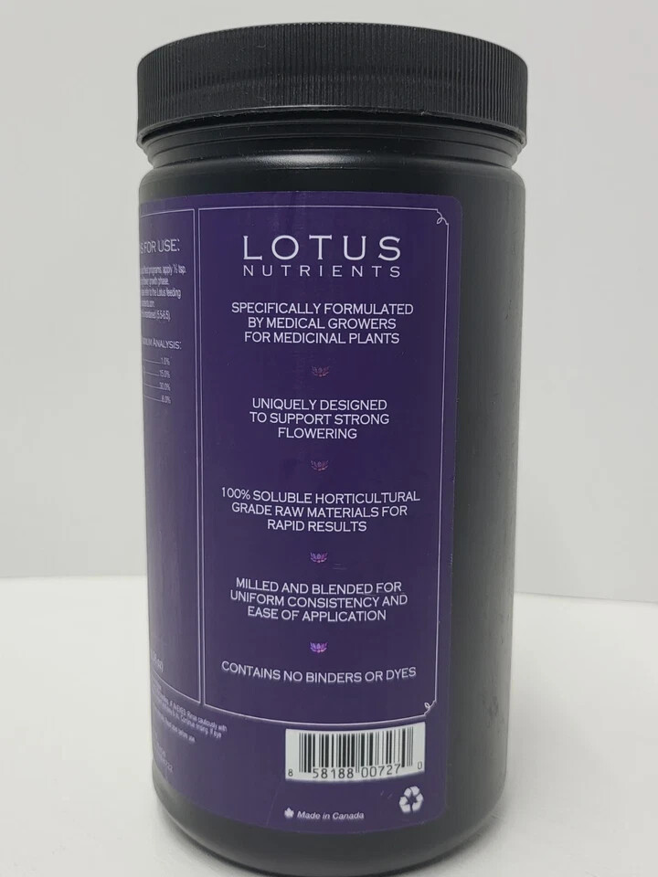Lotus Nutrients BOOST Pro Series, All Natural Premium Plant Nutrients 36 oz.