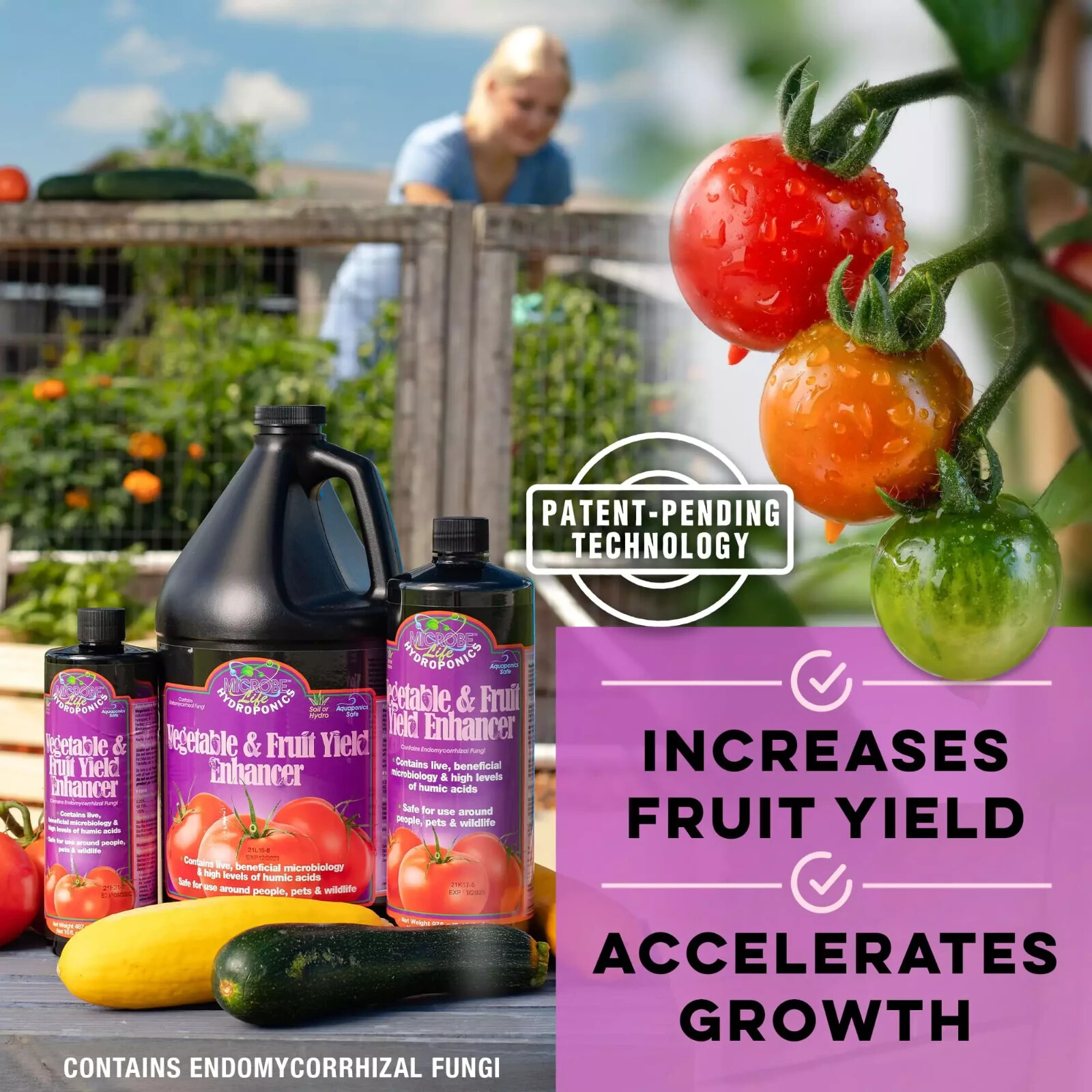 Microbe Life Hydroponics Vegetable & Fruit Yield Enhancer 1 Gallon GUARANTEED!