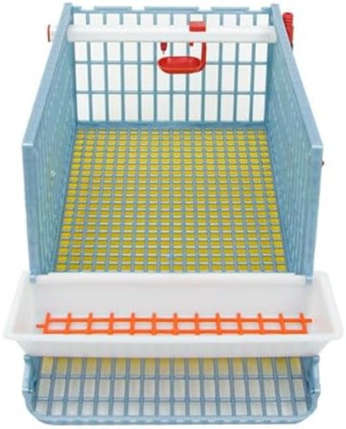 Quail Breeding Cage Indoor – 1 Section Comfortplast Quail Coop for Up to 5 Bi…