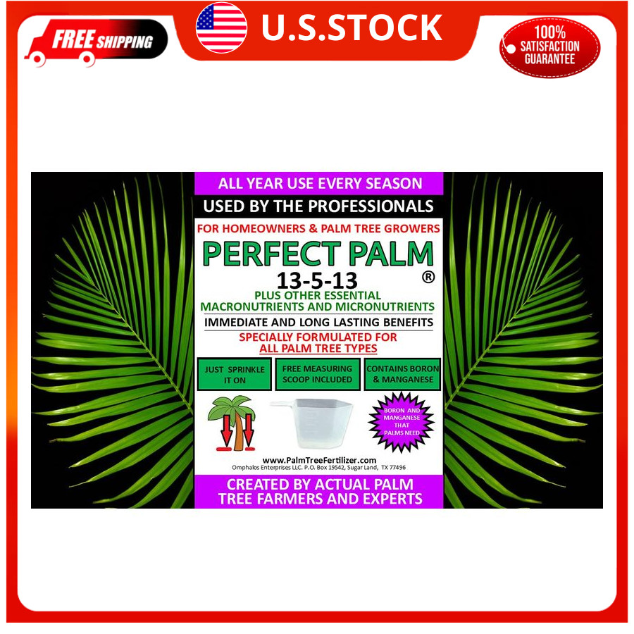 7LB. All-in-One Palm Tree Fertilizer for Vibrant Growth – Free Scoop Included