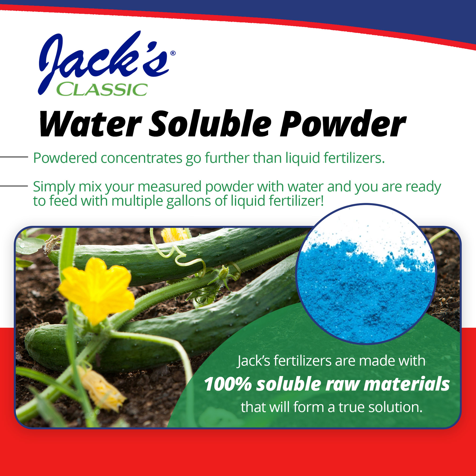 Jack’s Classic 12-15-30 Tomato FeED Water-Soluble Fertilizer, 1.5lbs, 4 Pack