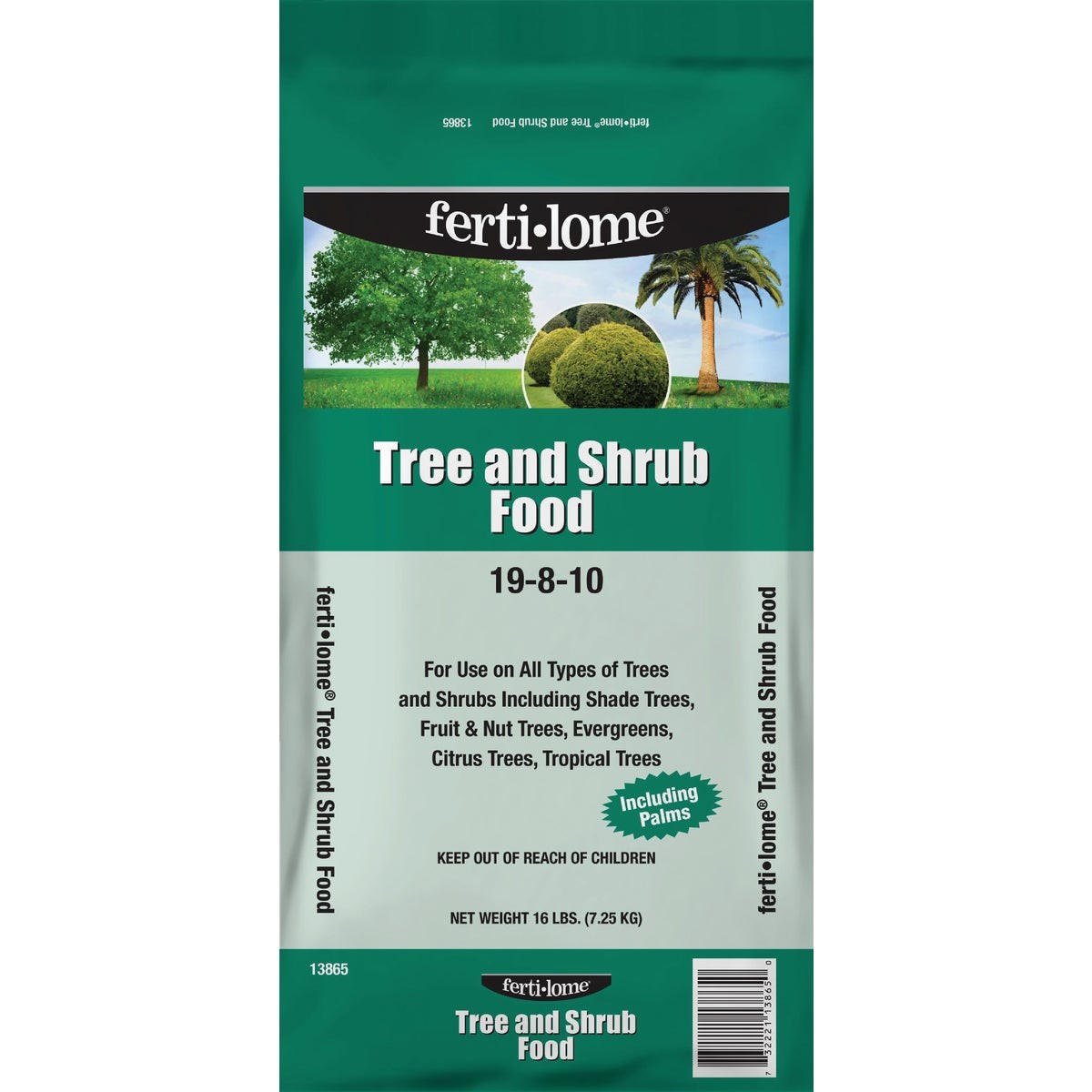 Ferti-lome 16 Lb. 19-8-10 Tree & Shrub Food 13865 Ferti-lome 13865 732221138650