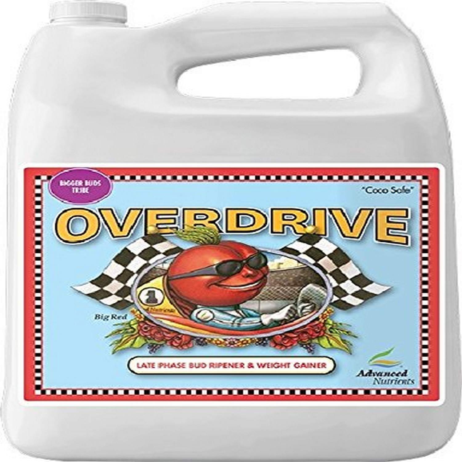 4 Liter Overdrive Flower Booster Fertilizer Promotes Blooming Maximizes Yield