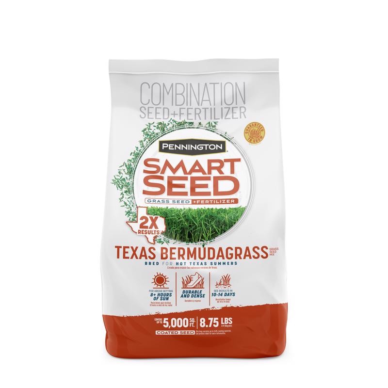 Pennington Smart Seed Texas Bermuda Full Sun Grass Seed & Fertilizer 8.75 lb