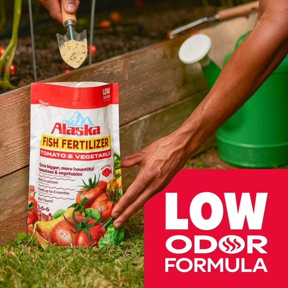Alaska Fish Fertilizer Tomato & Vegetable 3-6-6 Plant Food 4lb
