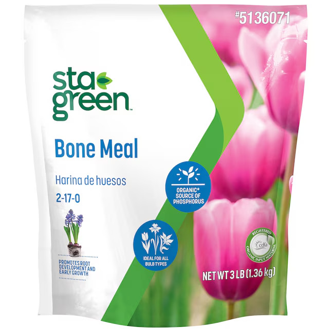 Sta-Green Bone Meal 3-lb 2-17-0 Organic Natural Bone Meal All Purpose Food