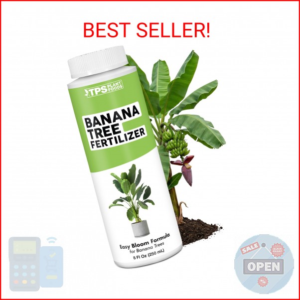Banana Tree Fertilizer – Liquid Fertilizer for All Banana Tree Varieties, Suppor