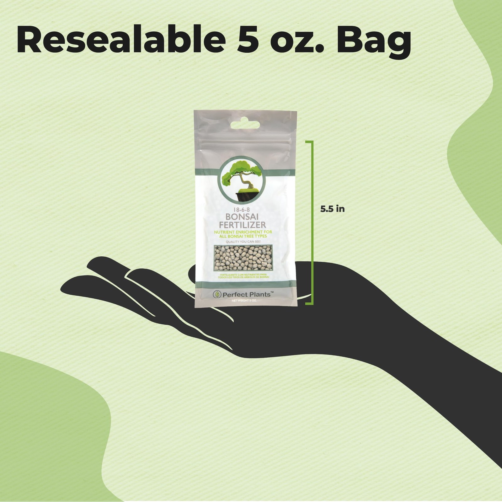 Bonsai Fertilizer Pellets by Perfect Plants – 5 Year Supply – All 5 OUNCES