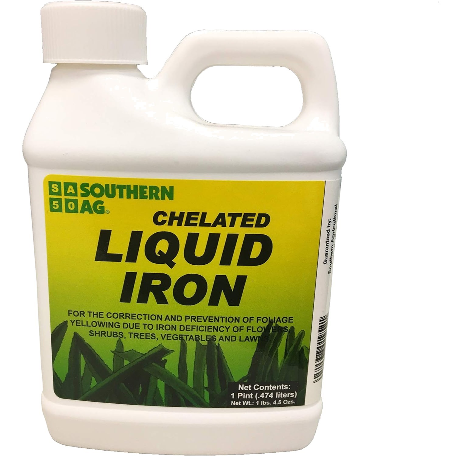 Southern Ag Chelated Liquid Iron 16 OZ – Corrects Iron Deficiency in All Plants