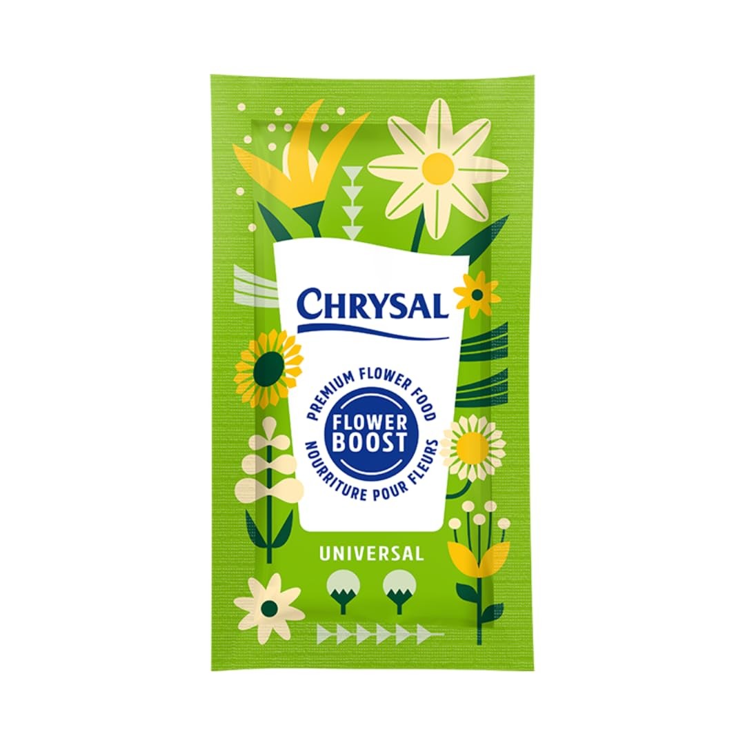 Flower Food Packets for Fresh Arrangements & Bouquets 100 Count 10g