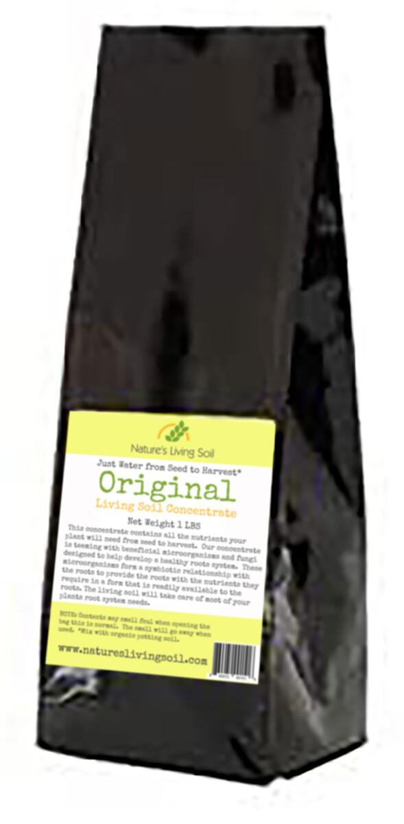 1lb ORIGINAL SUPER SOIL CONCENTRATE for PHOTOPERIOD by NATURE’S LIVING SOIL 1lb