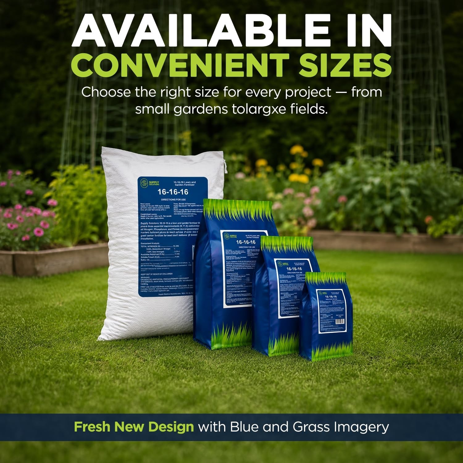 All-Purpose Granular Fertilizer 16-16-16 for Lush Lawns & Vibrant Gardens – 10lb