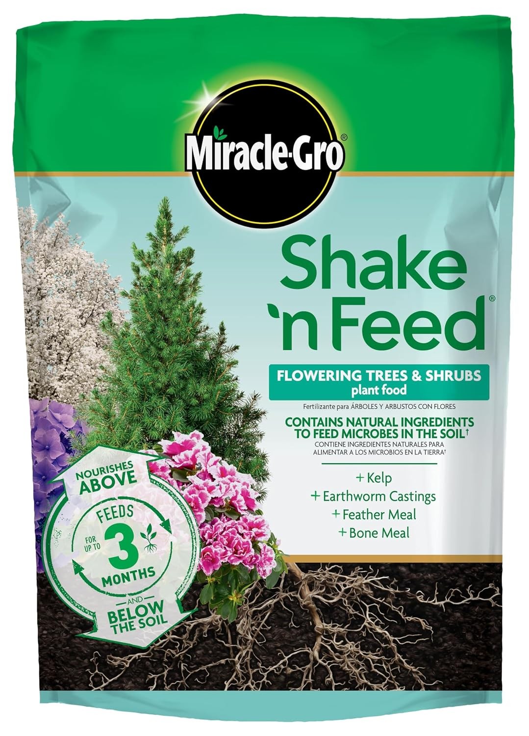 Shake N Feed Plant Food For Trees & Shrubs 8 lb Miracle-Gro Fertilizer