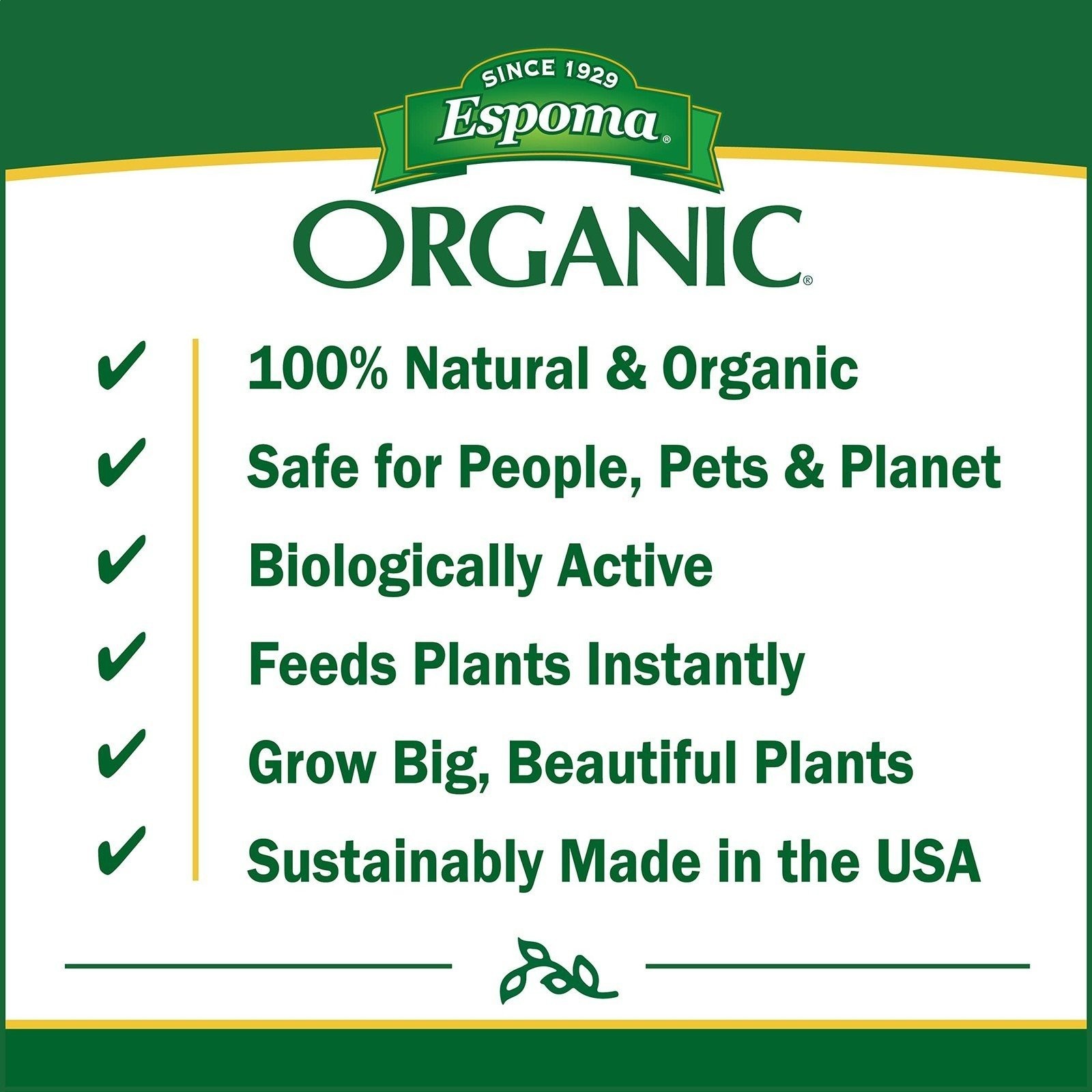 Espoma Organic 8 Ounce Concentrated Indoor Plant Food – Indoor Plant…