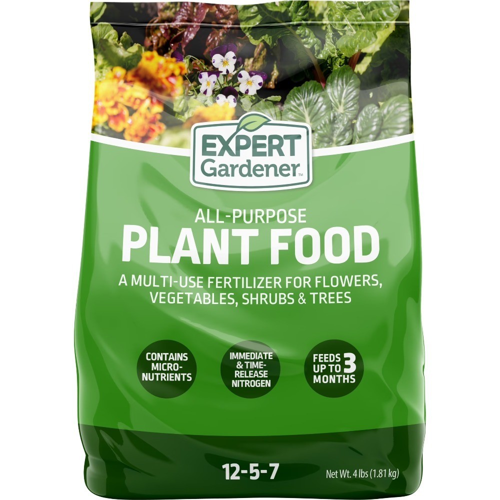 All-Purpose Plant Food Fertilizer 12-5-7 NPK 4 Pound