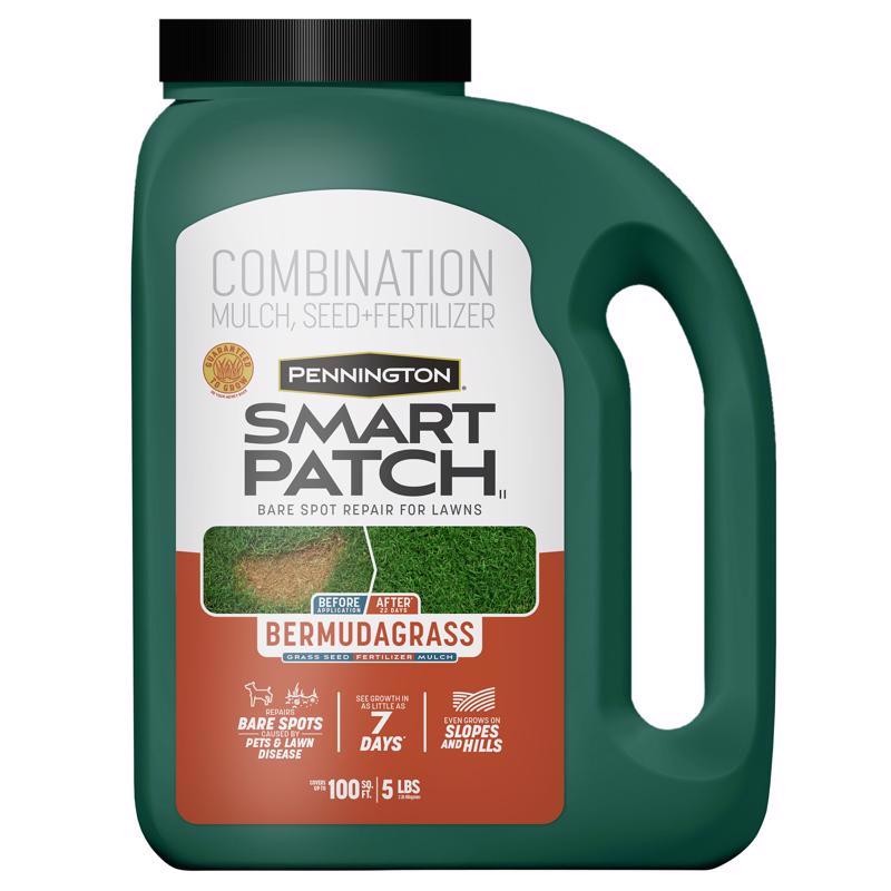 Pennington Smart Patch Bermuda Grass Full Sun Seed/Fertilizer/Mulch Repair Kit