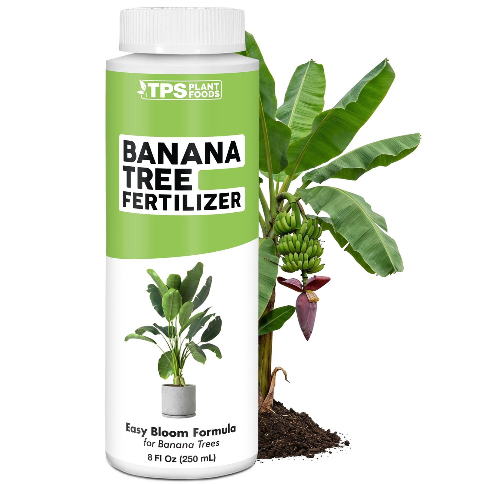 Banana Tree Fertilizer – Liquid for All 8 oz (1/2 Pint)