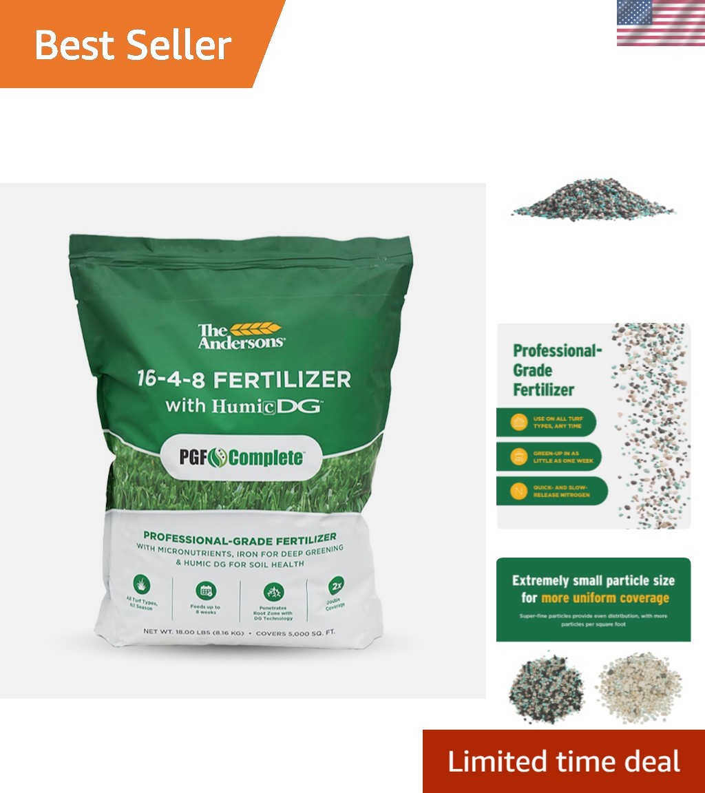 Professional PGF Complete 16-4-8 Fertilizer with 7% Humic DG 5,000 sq ft