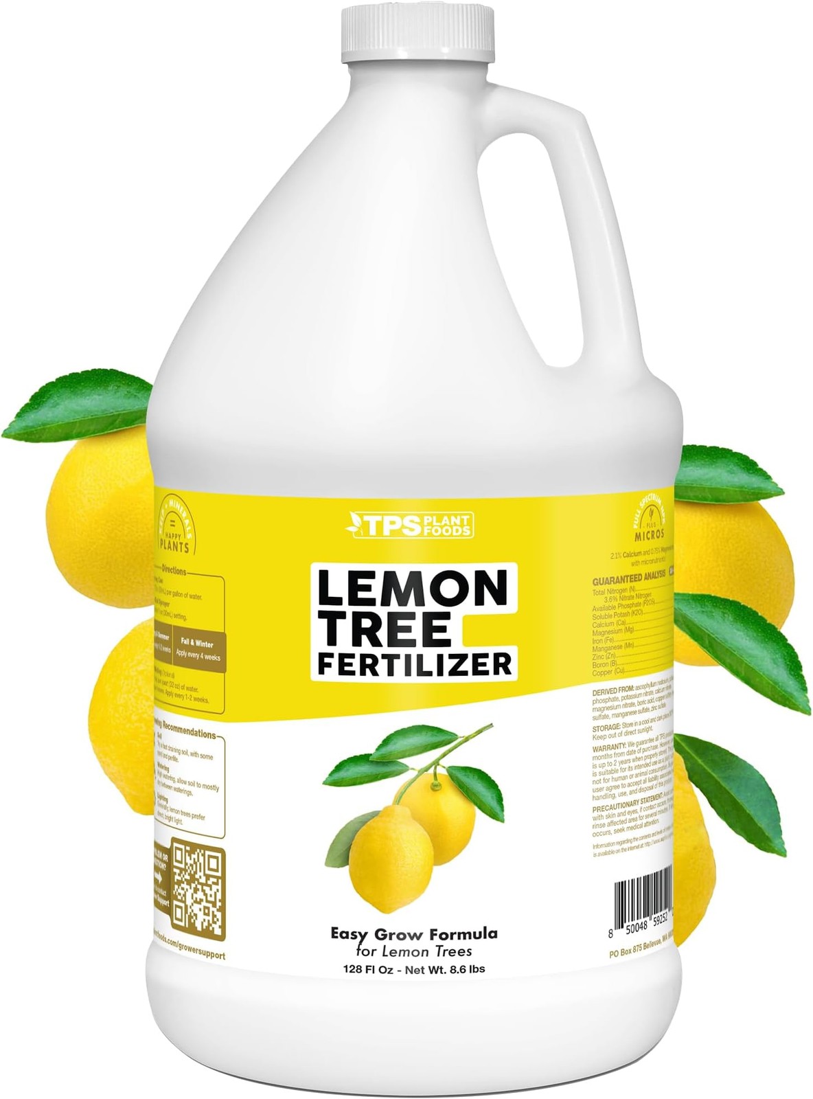 Lemon Tree Fertilizer – Liquid Plant Food for More Fruit, Better Flowering & …