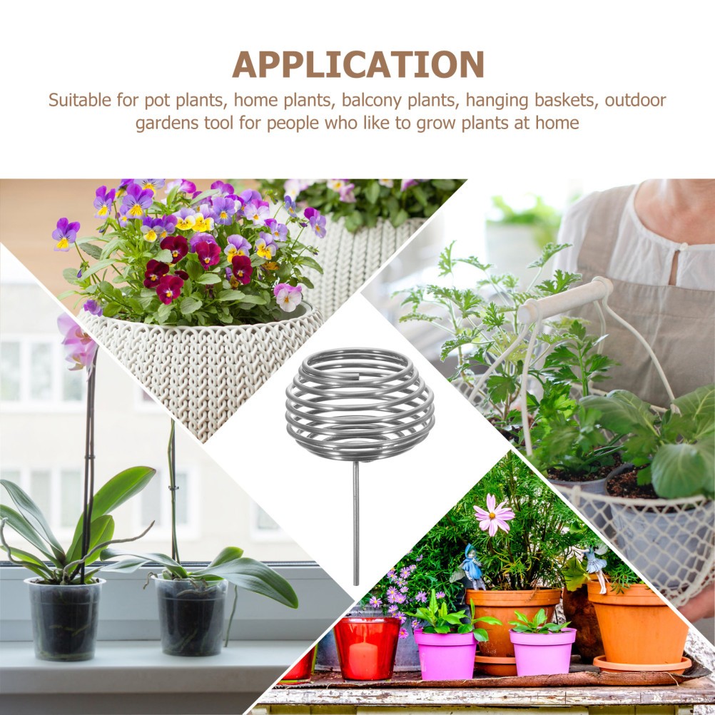 10Pcs Stainless Steel Bonsai Fertilizer Boxes Reusable Gardening Storage Silver