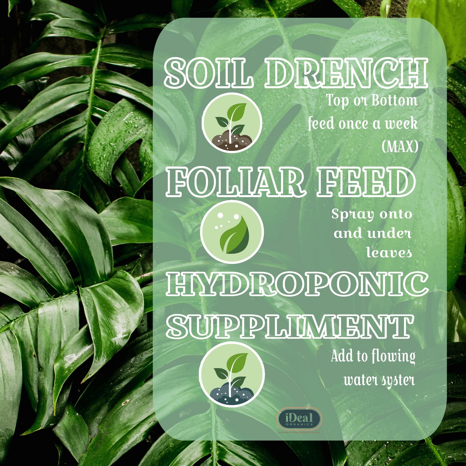 Liquid Gold – Fruit & Flower – Calcium For Plants organic fertilizer