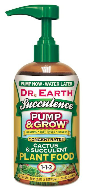 Dr. Earth Cactus & Succulent Organic Plant Food 1-1-2 Fertilizer 16oz