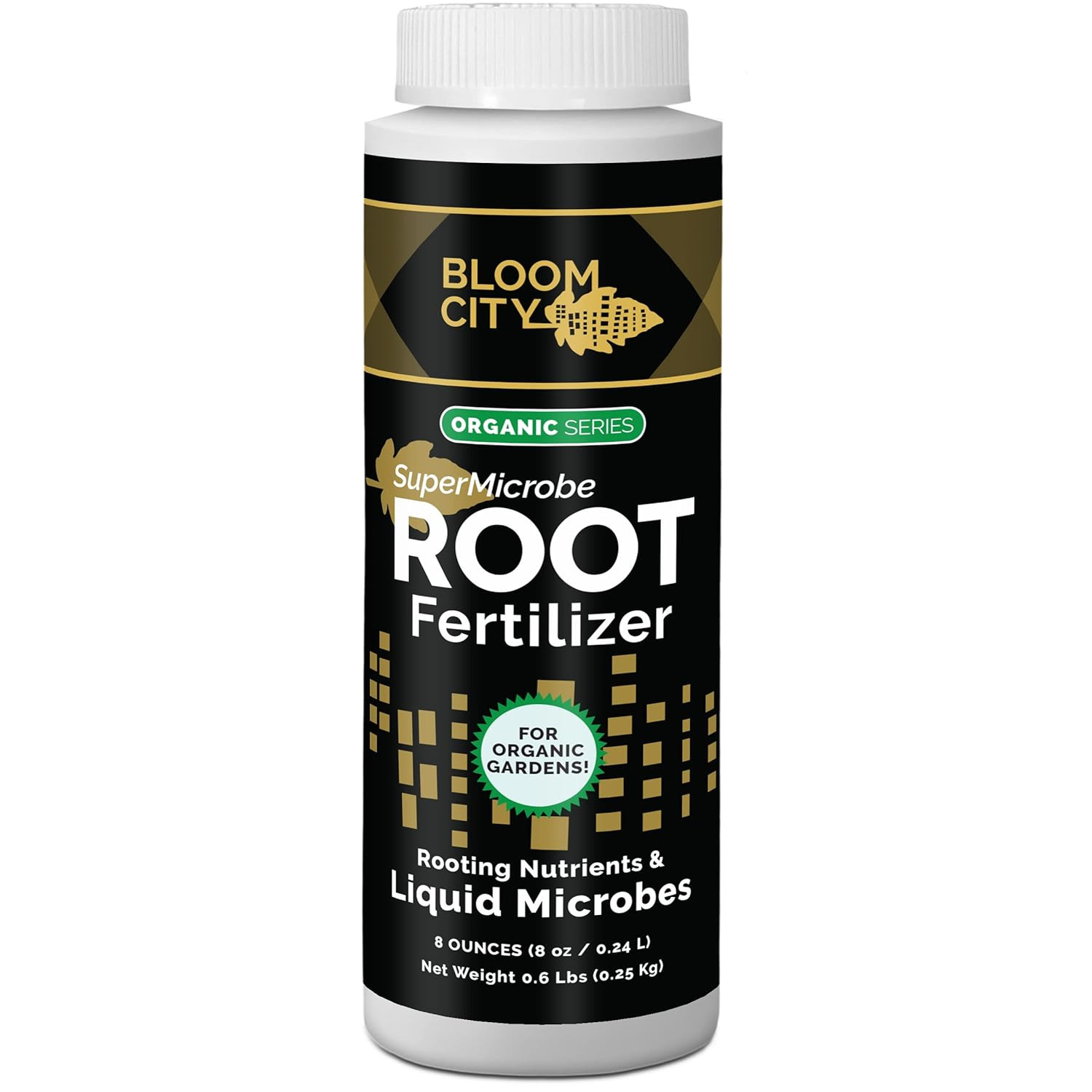Organic Root Fertilizer, Salmon Kelp Formula, Rich with Microbes and Mycorrhizae