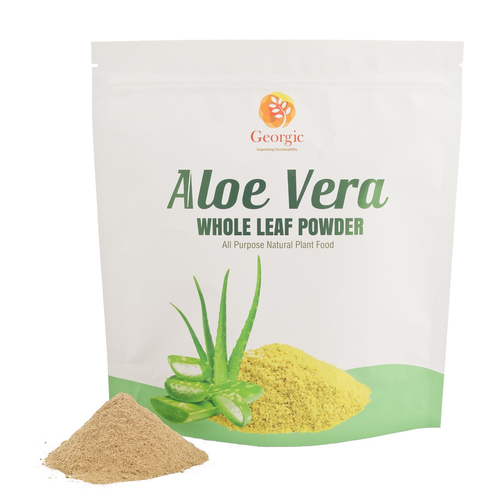 Aloe Vera Powder Cultivation Pure Natural Organic Fresh Green Colon Leaf Plant