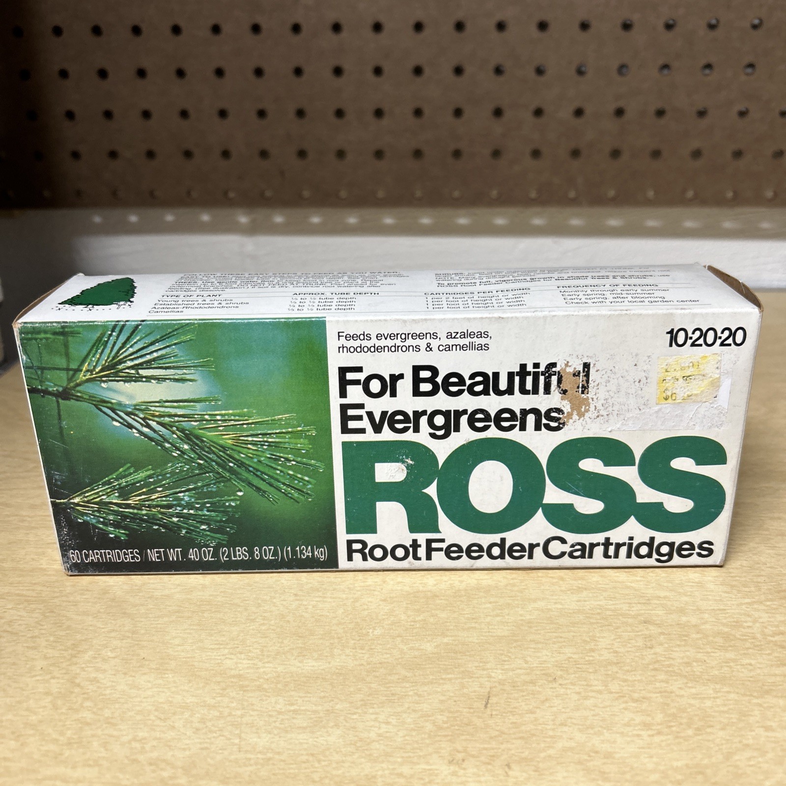 Ross Root Feeder Refill 60 Refills Units Ross Daniels Inc 10-20-20 Evergreen