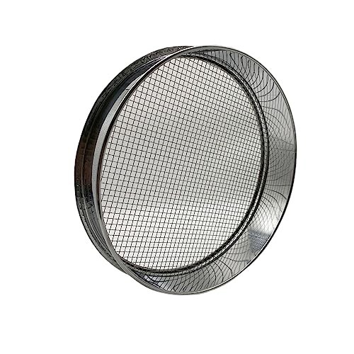 12″ Soil Sieve Sifter for Garden – 1/4″ Mesh Screen Compost & Rock Separator
