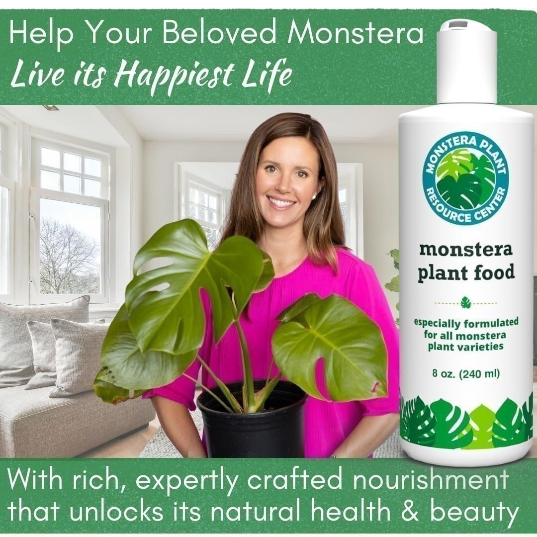 Monstera Plant Food – 5-2-3 Liquid Fertilizer for Monstera, Pothos & Snake (8oz)