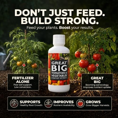 Great Big Tomatoes and Vegetables Liquid Fertilizer Booster – Organic Soil Co…