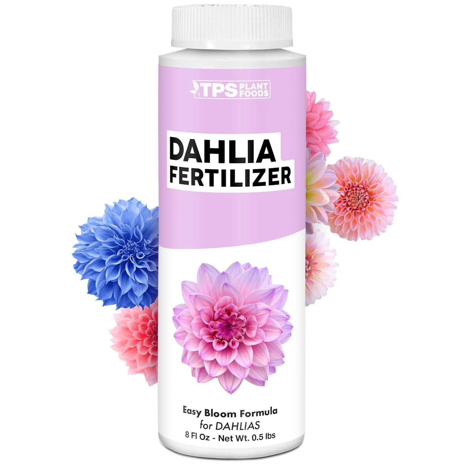 Dahlia Fertilizer – Liquid Plant Food Bigger Blooms Vibrant Color & Stronger