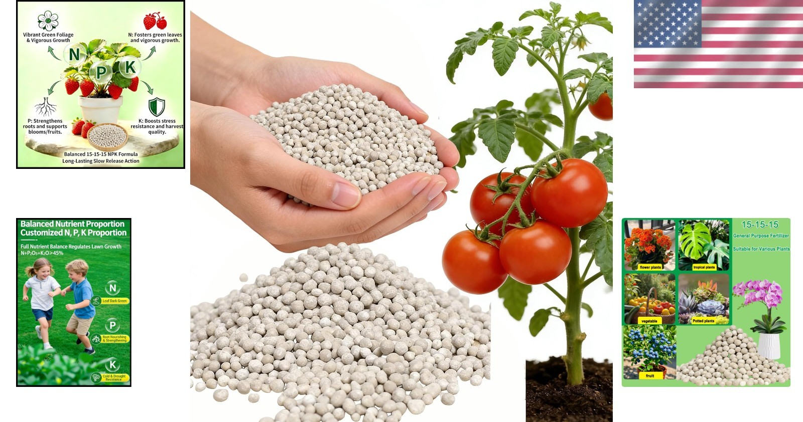 Effective Granular Fertilizer 2.9 Pounds for Healthy Plants and Vibrant Blooms