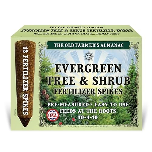 Fertilizer Spikes 12 Count 10-4-10 NPK Evergreen Tree And Shrub Plant Food