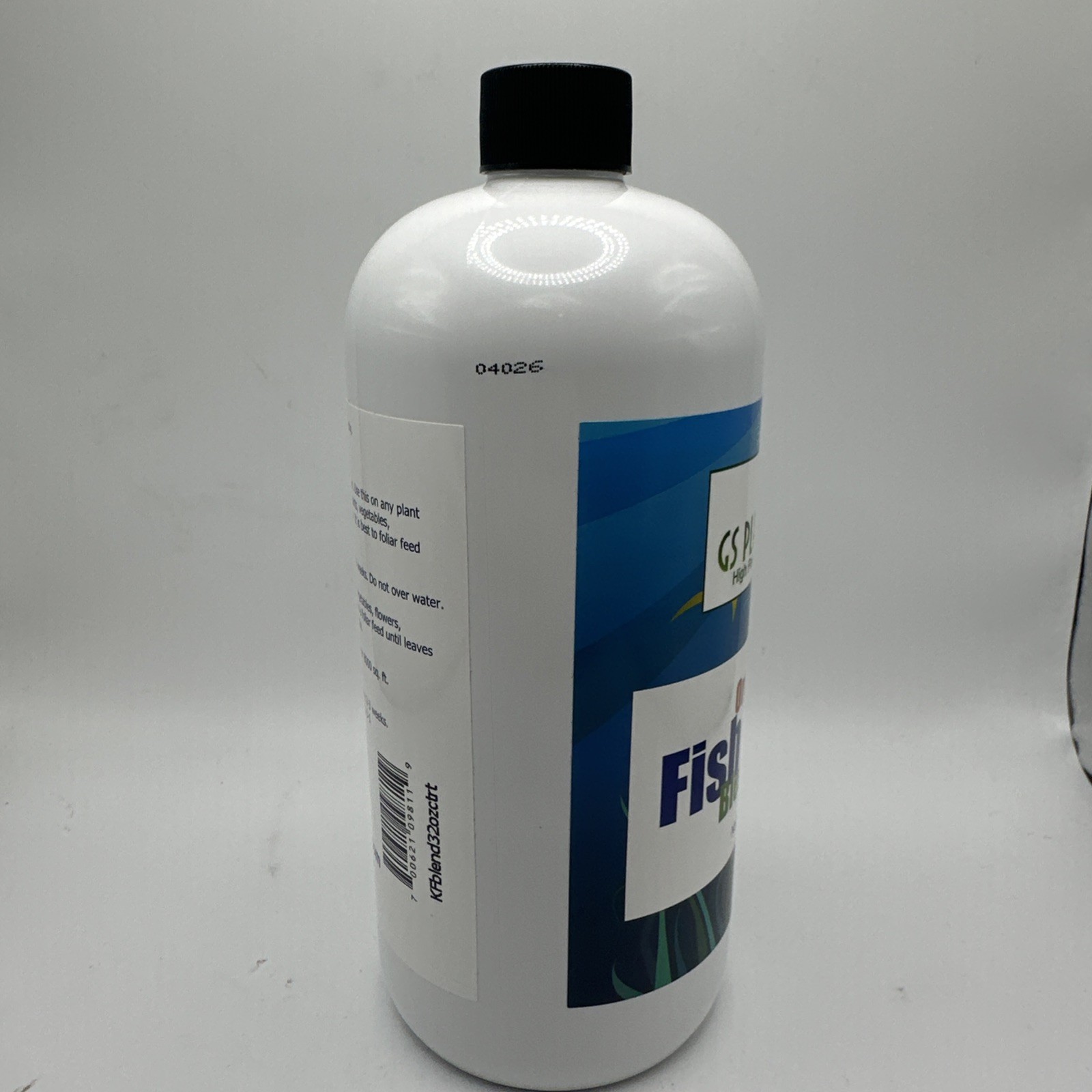 GS Plant Foods Liquid Fish & Kelp Fertilizer (1 Quart) – Organic Material Rev…