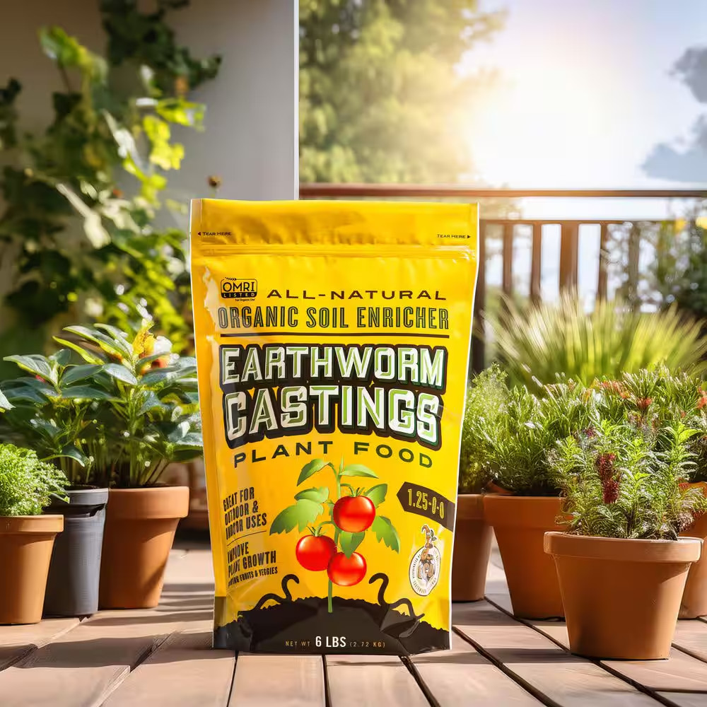 Earthworm Castings Plant Food
