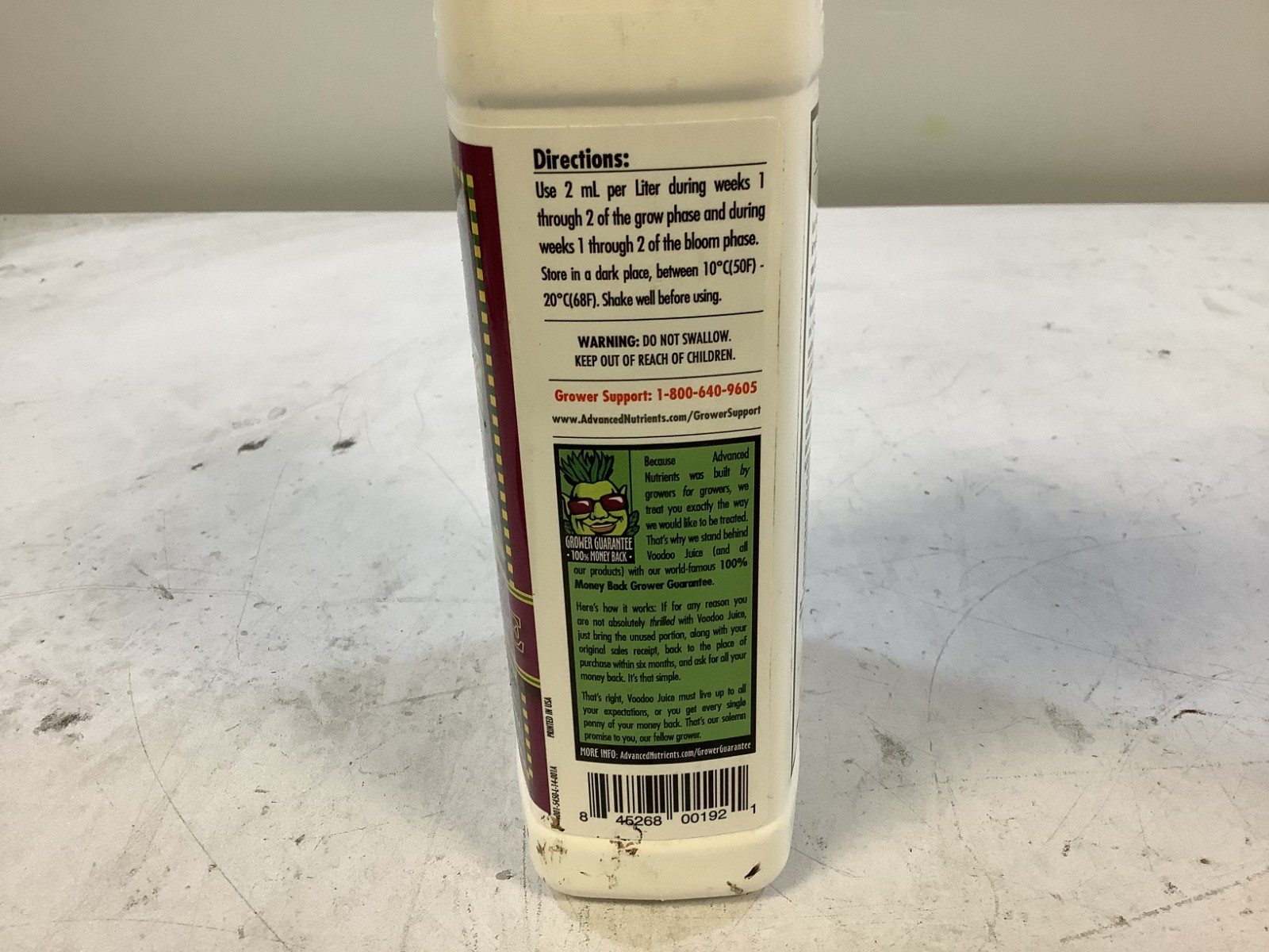 Advanced Nutrients VOODOO JUICE 1L Root Mass Expander Fertilizer “H4B”