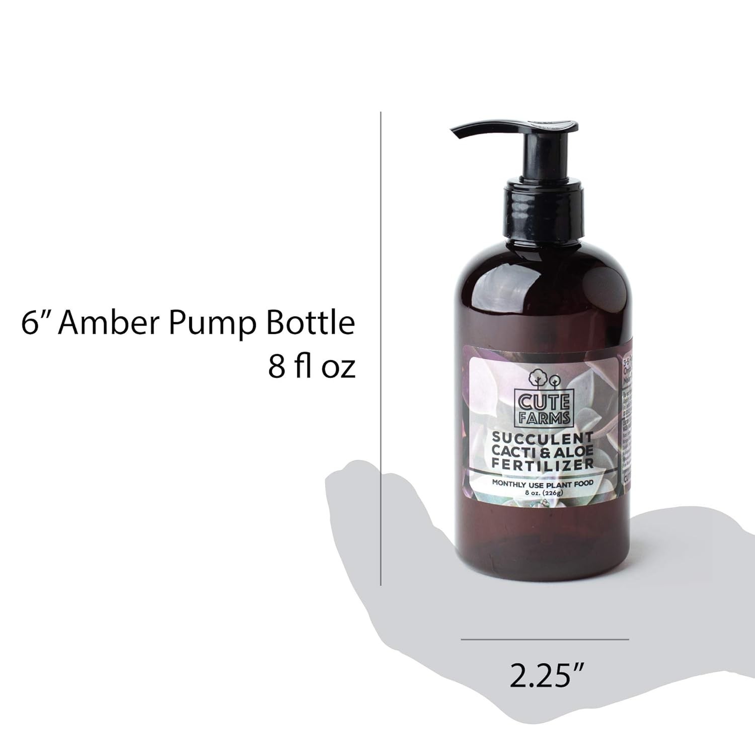 8 oz. Ready-to-Use Succulent Fertilizer with Dispensing Pump for Optimal Growth