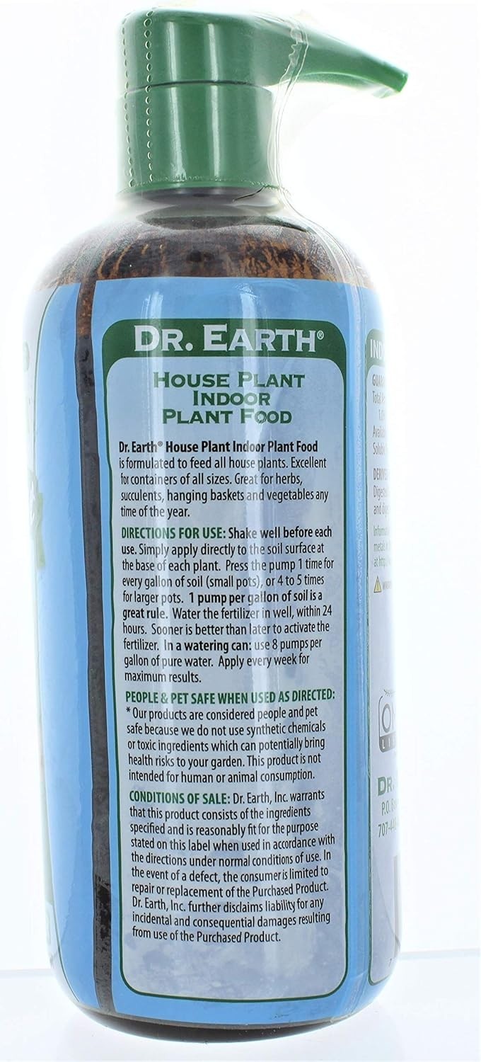 Sustainable 16 oz Organic Plant Fertilizer with Easy-Pump for Effortless Growth