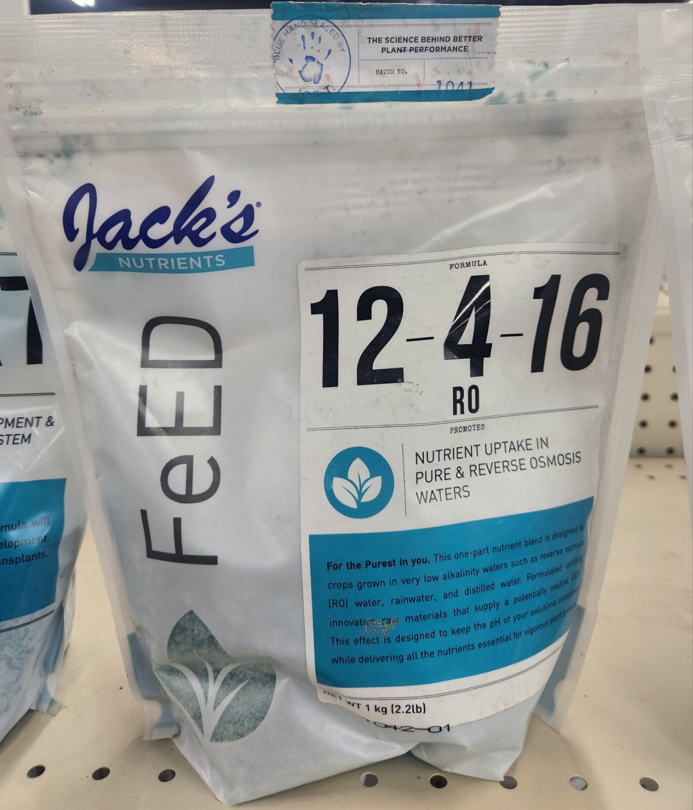 Jacks RO 12-4-16 Fertilizer 2.2lb New Free Shipping