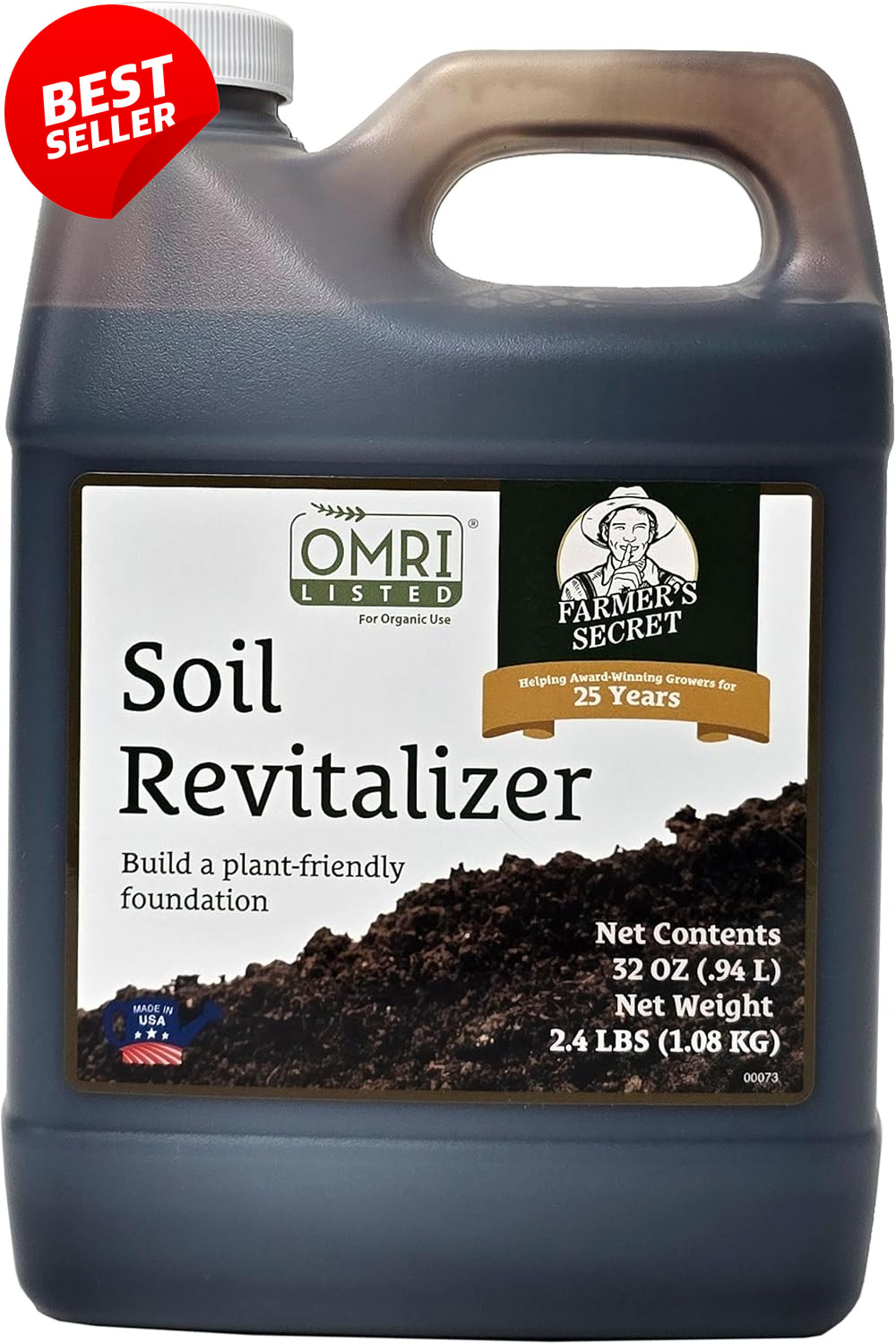 Farmer’s Secret Soil Revitalizer 32oz Organic Humic Acid – US