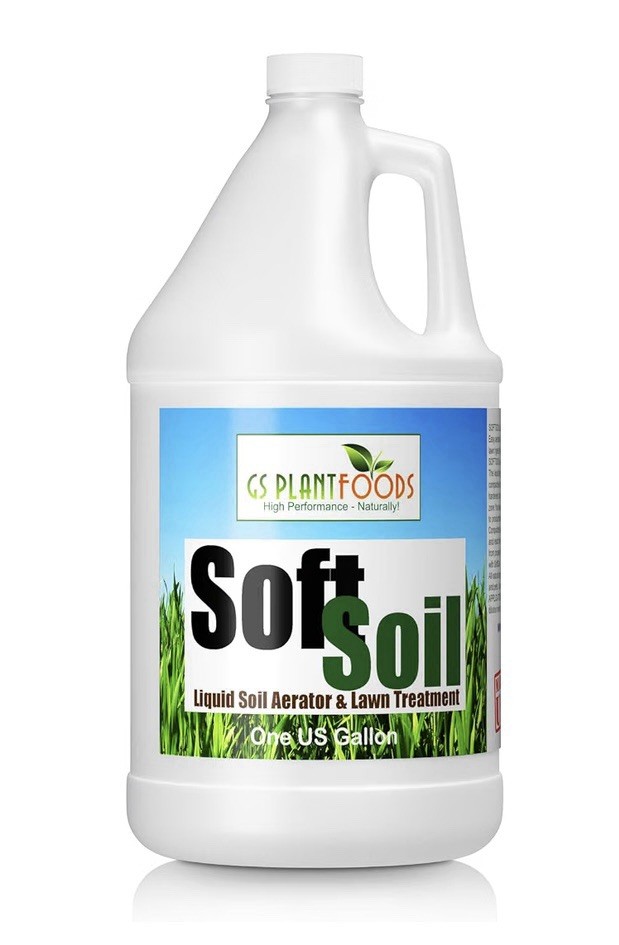 Soft Soil Liquid Soil Aerator & Lawn Treatment by GS Plant Foods – 1 Gallon