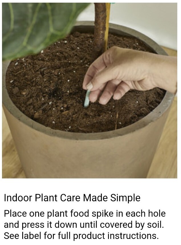 $ NEW MIRACLE-GRO 48 INDOOR PLANT FOOD SPIKES FERTILIZER HOUSE PLANTS
