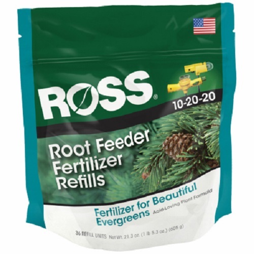 Ross 14266 36 pack Evergreen Acid Root Feeder Fertilizer Refill Cartridges