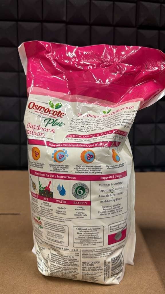 Osmocote Smart-Release Plant Food Plus Outdoor & Indoor Granular Fertilizer, 8lb