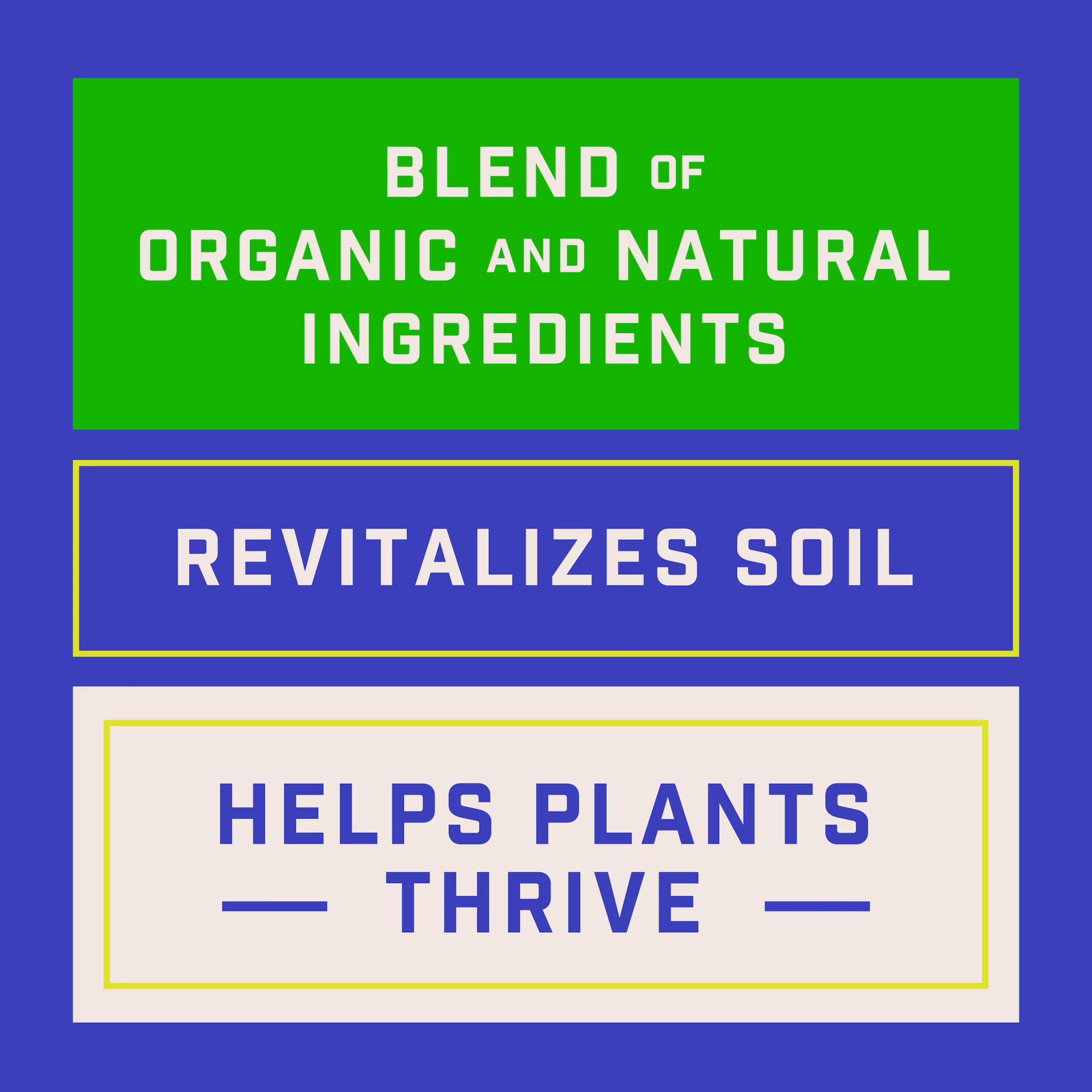 Organic Natural All Purpose Plant Food Fertilizer